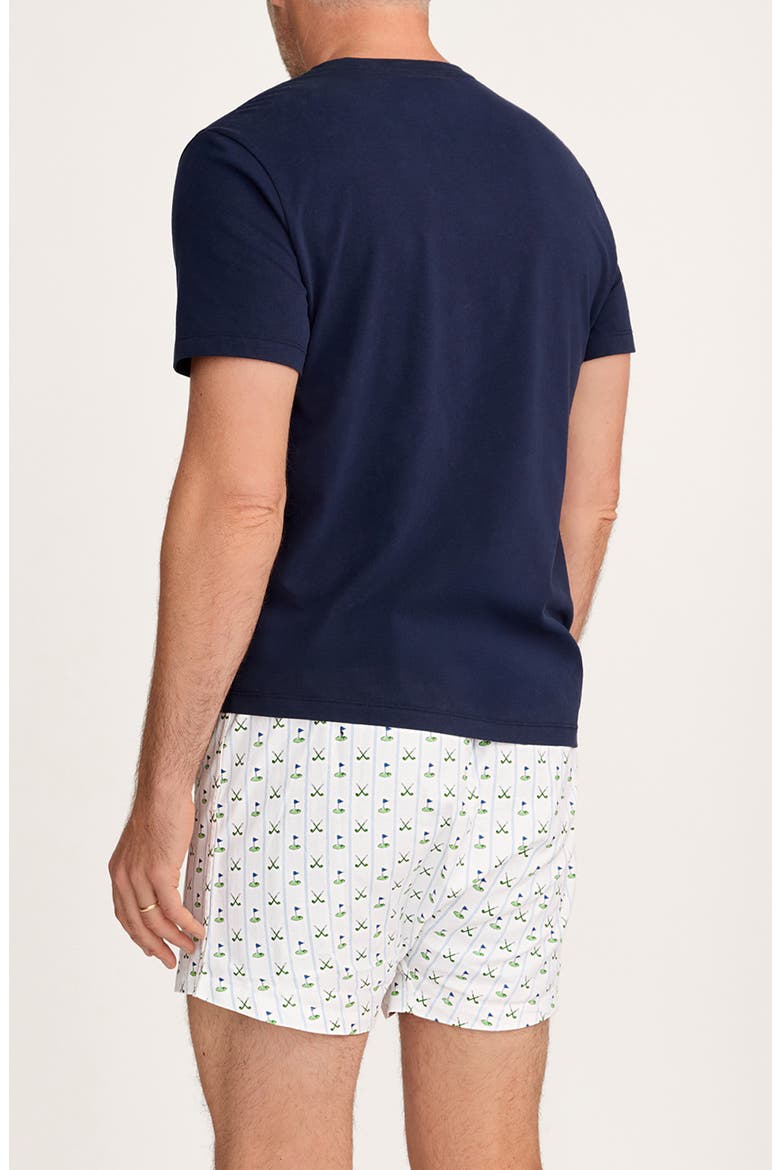 Assorted 3-Pack Cotton Twill Boxers, Alternate, color, BLUE