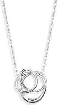 Monica Vinader Nura Wrap Pendant Necklace