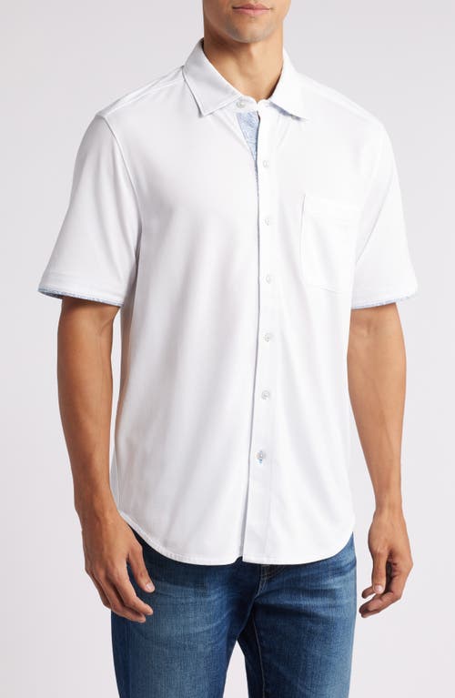 Tommy Bahama San Lucio Shores Soirée Solid Button-Up Shirt in White 