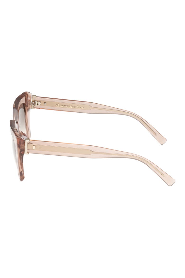 51mm Cat Eye Sunglasses, Alternate, color, SMOKE BLUSH GRADIENT LENS