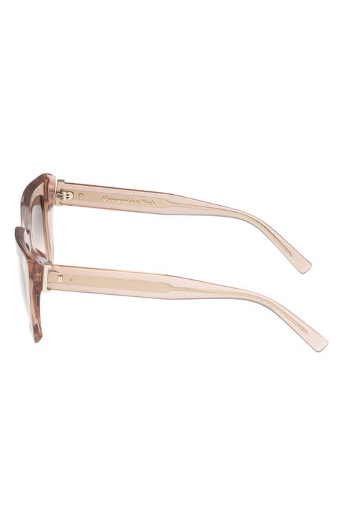 Abercrombie & Fitch 51mm Cat Eye Sunglasses In Pink