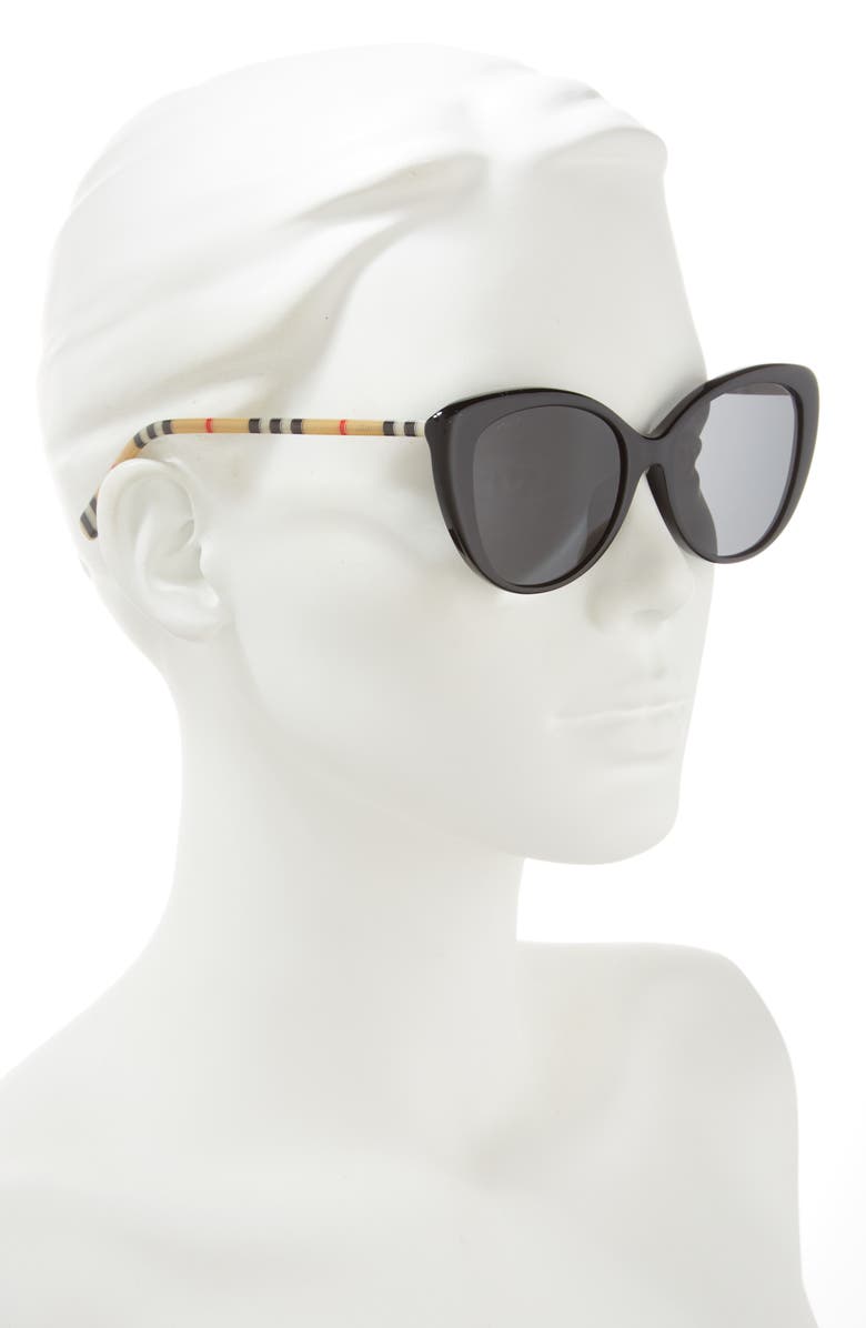 Burberry 54mm Cat Eye Sunglasses, Alternate, color,
