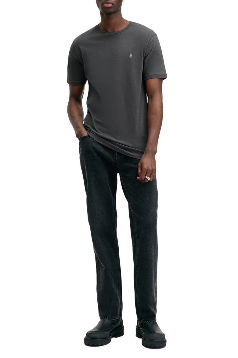 Brace Cotton T-Shirt, Alternate, color, CARTER GREY