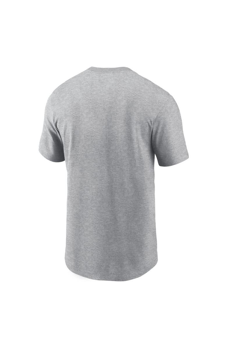 Nike Men's Nike Heather Gray LSU Tigers DNA Lockup T-Shirt, Alternate, color, Heather Gray