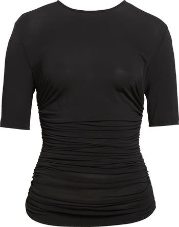 【関税&送料込】Alaia Pleats T-Shirt Alaïa Pleats Ruched Jersey T-Shirt | Nordstrom