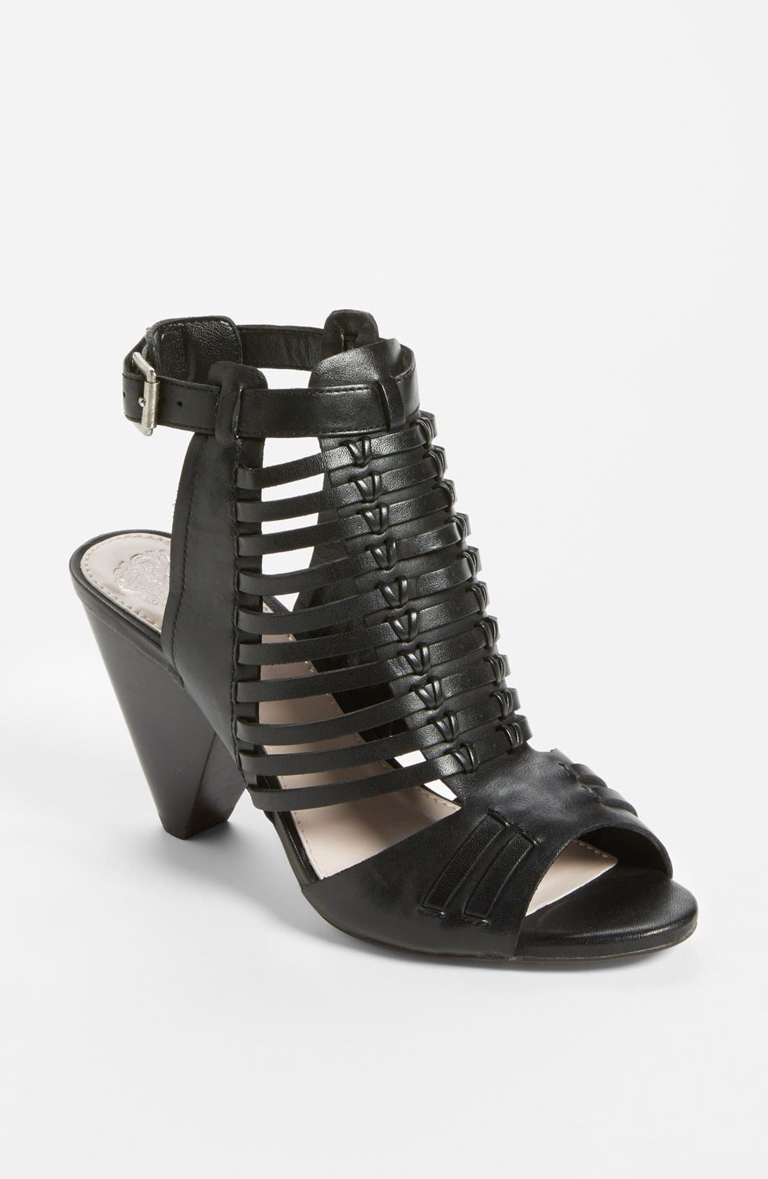 'Effel' Sandal (Nordstrom Exclusive), Main, color, BLACK