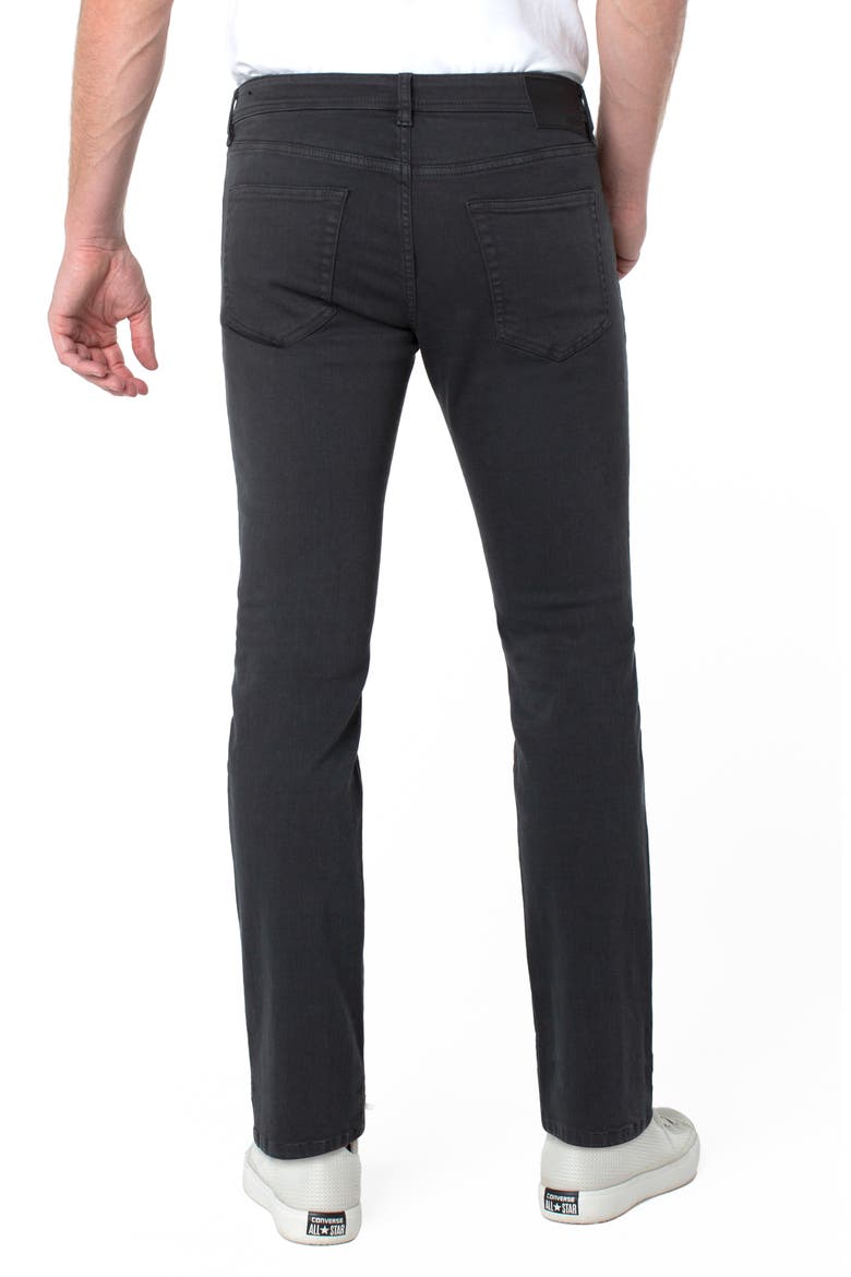 Kingston Modern Slim Straight Leg Stretch Twill Pants, Alternate, color, SHADOW