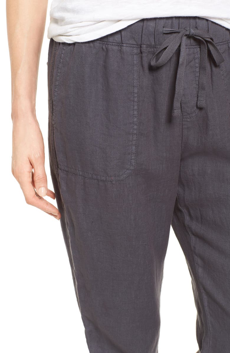 Caslon<sup>®</sup> Linen Joggers, Alternate, color,