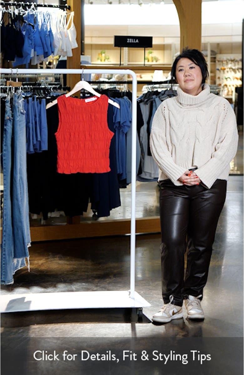 Ruched Sleeveless Top, sales video thumbnail