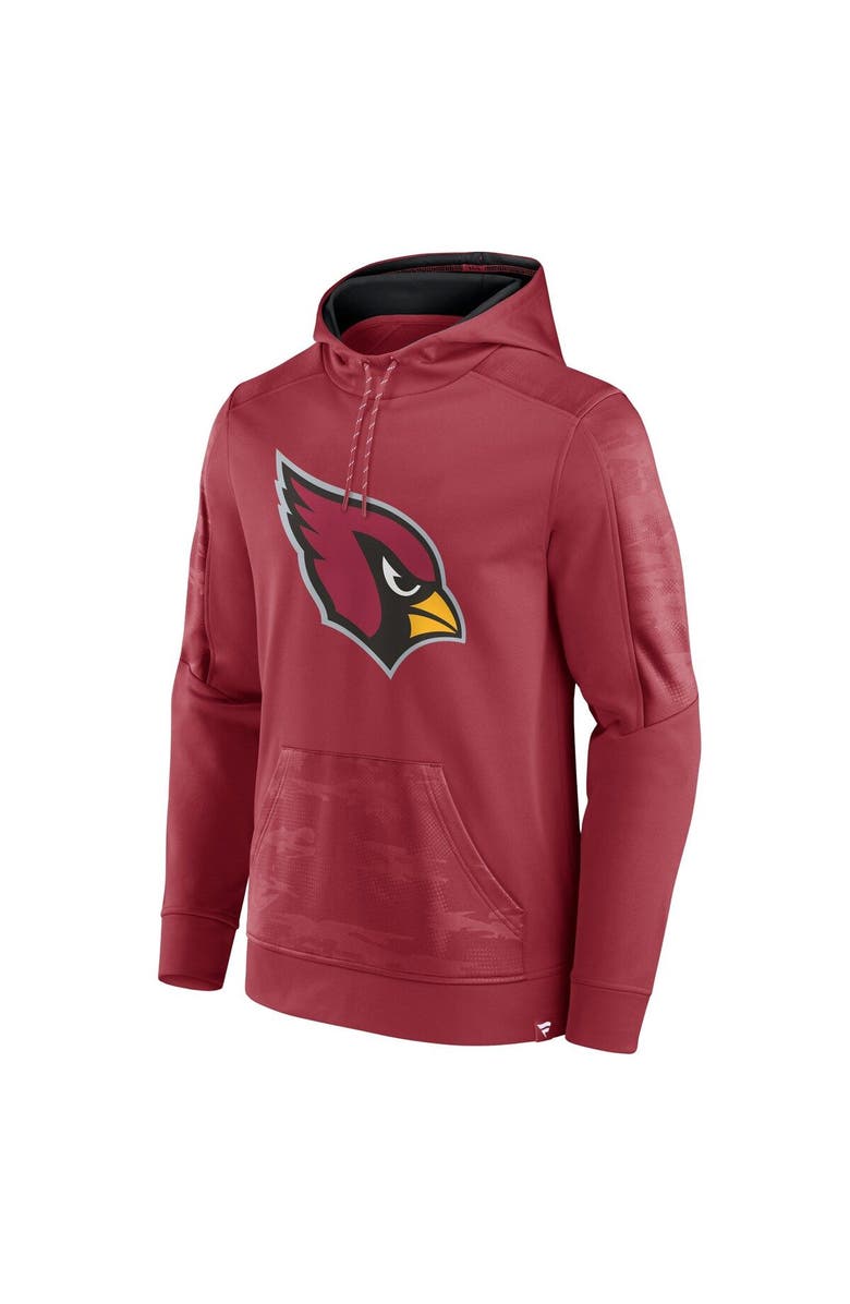 FANATICS Men's Fanatics Branded Cardinal Arizona Cardinals On The Ball Pullover Hoodie, Alternate, color,
