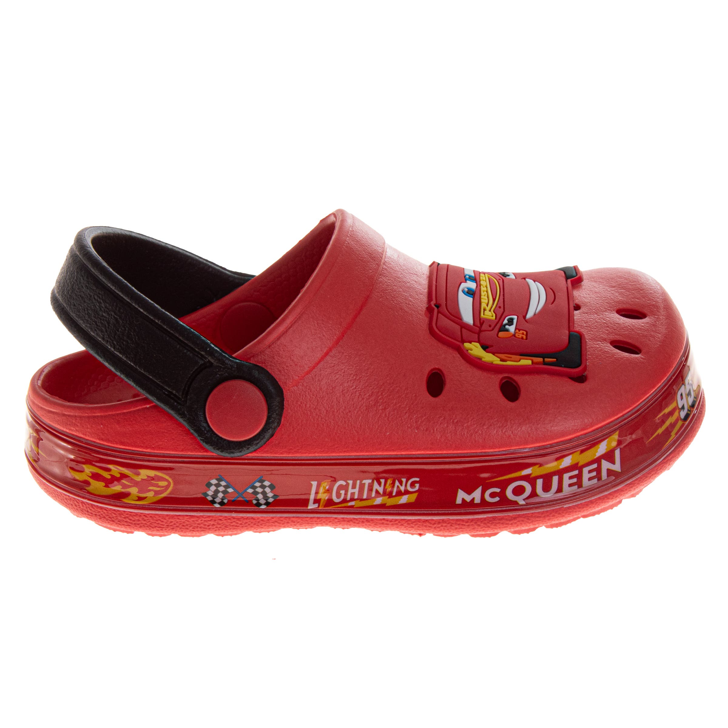 Disney Cars Lightning McQueen Clogs,, Alternate, color, Red