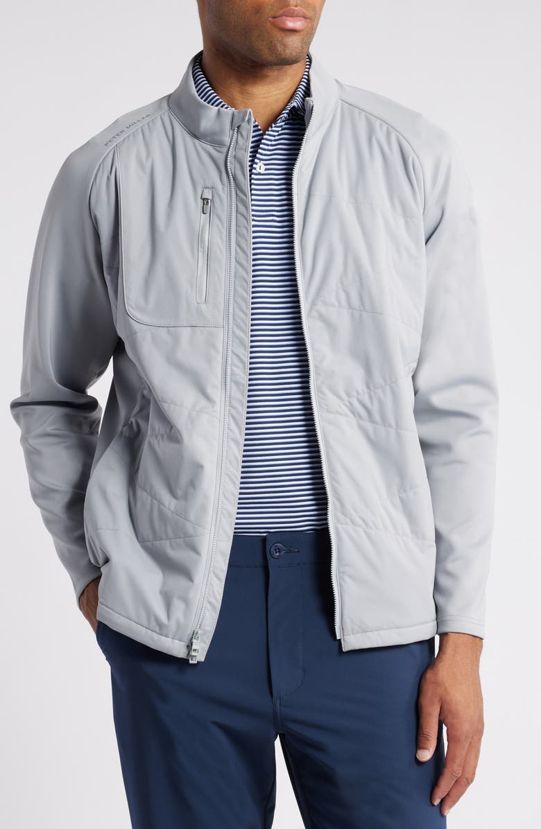 Peter Millar Merge Water Resistant Hybrid Jacket, Main, color, 