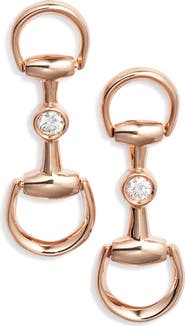 Gucci Horsebit Drop Earrings