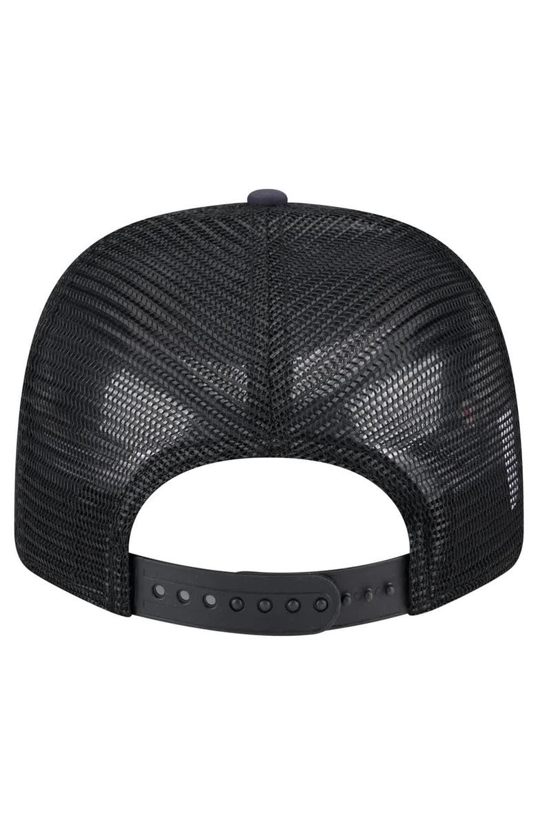 New Era Men's New Era  Navy/Black Seattle Seahawks Adventure Drinks Pattern 9SEVENTY Stretch-Snap Hat, Alternate, color, 