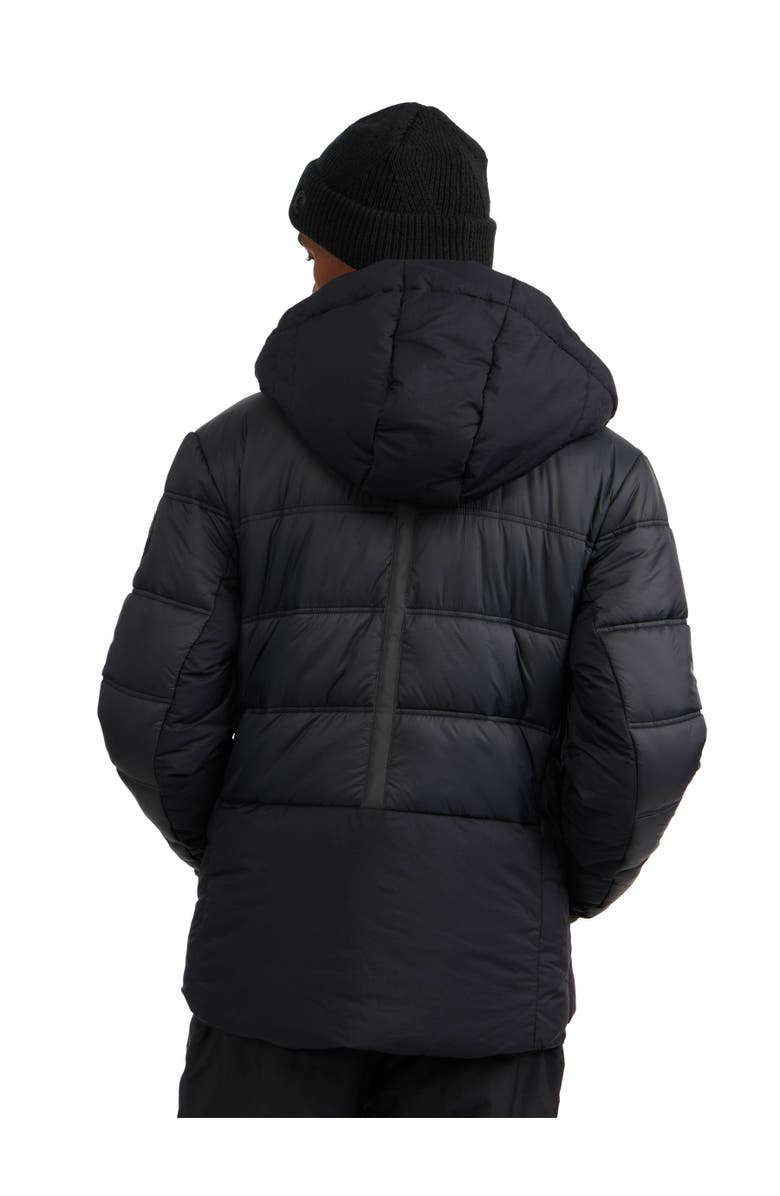 Pajar Thebe Mixed Media Ski Jacket with Fixed Hood, Alternate, color, 