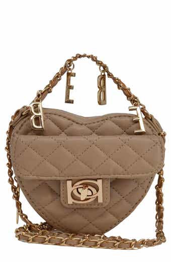 Solana Quilted Heart Crossbody Bag