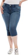 SLINK Jeans Frayed Crop Capri Jeans