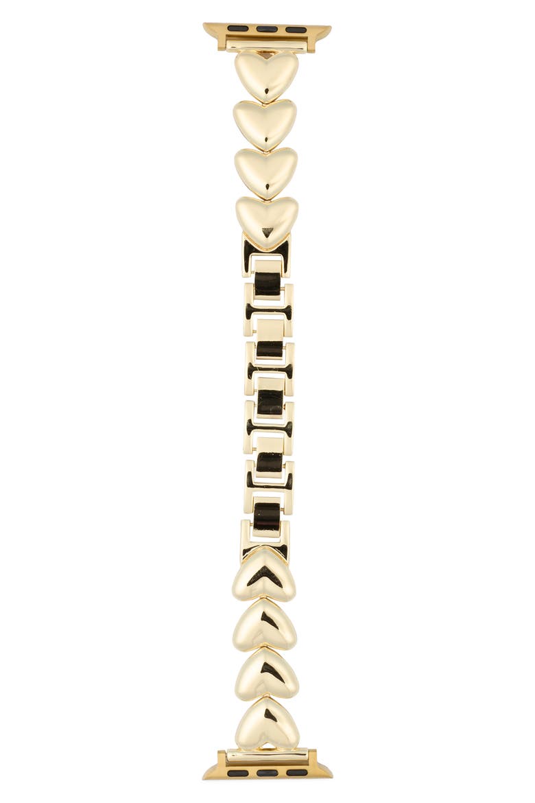 Apple Watch® Heart Watchband, Alternate, color, GOLD
