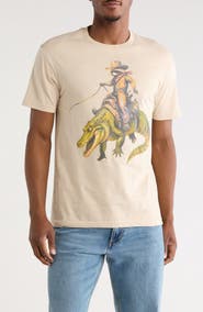 Goodie Two Sleeves They Call It Rodeo Cotton Graphic T-Shirt