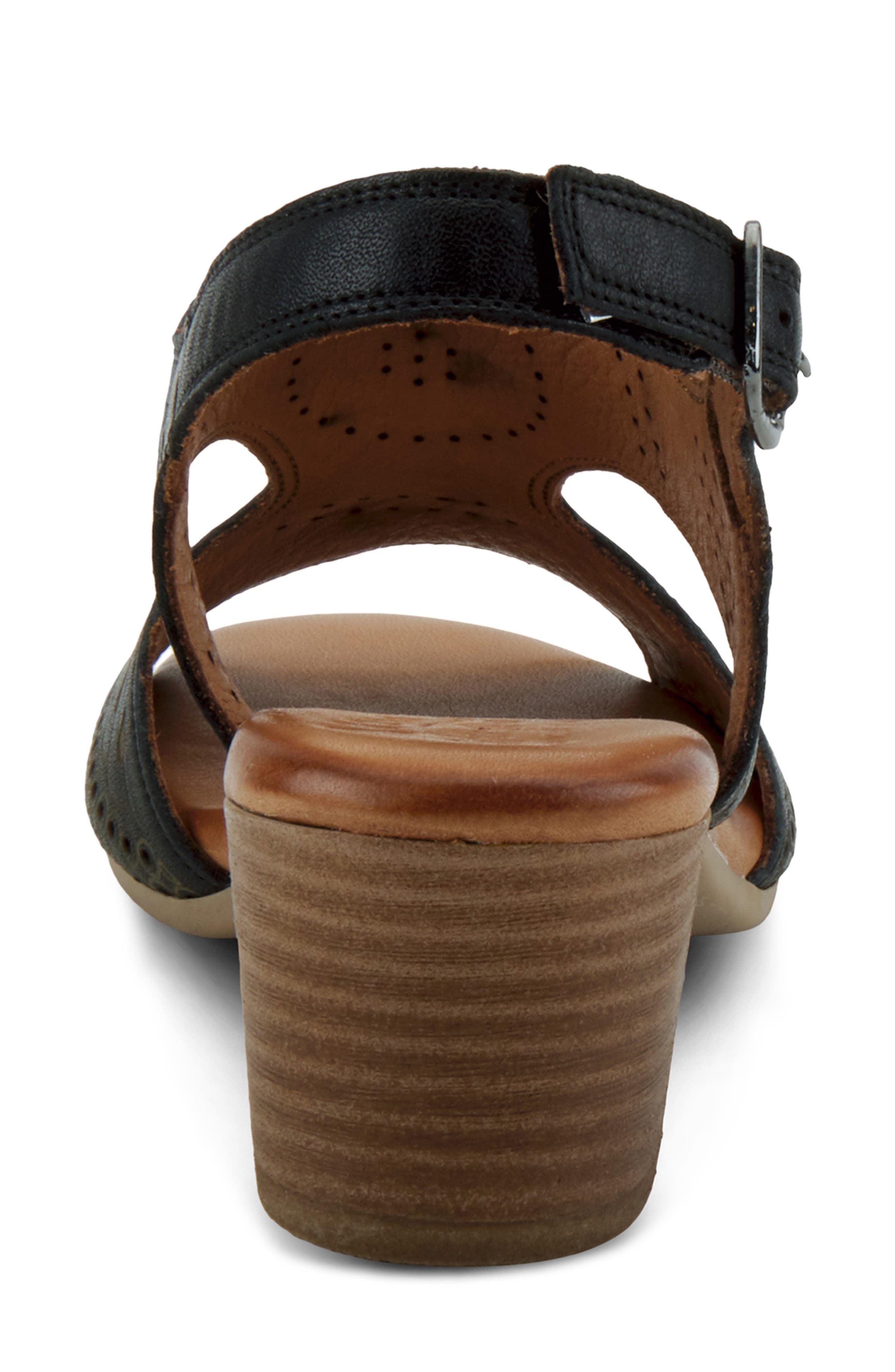 Spring Step Chains Block Heel Sandal, Alternate, color, 