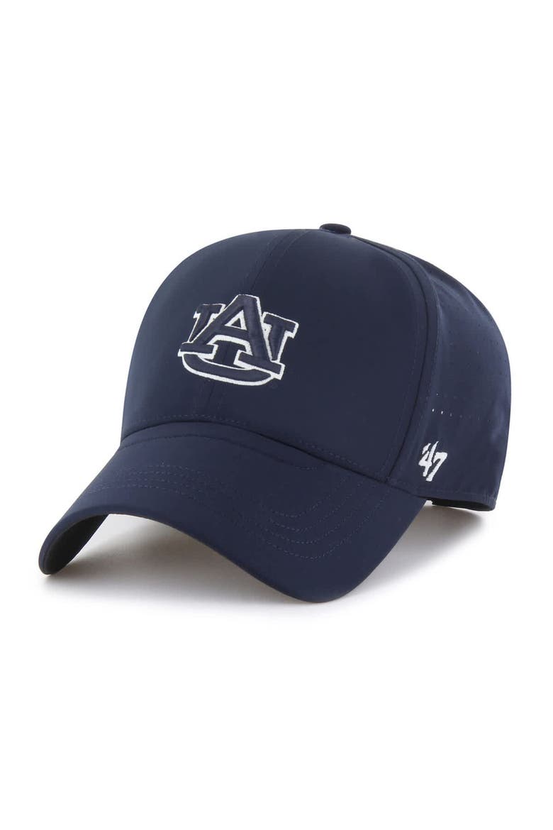 Men's '47 Navy Auburn Tigers Forward Vent MVP Adjustable Hat, Main, color, Navy