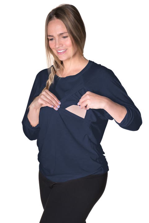 Bliss Long Sleeve Nursing Top