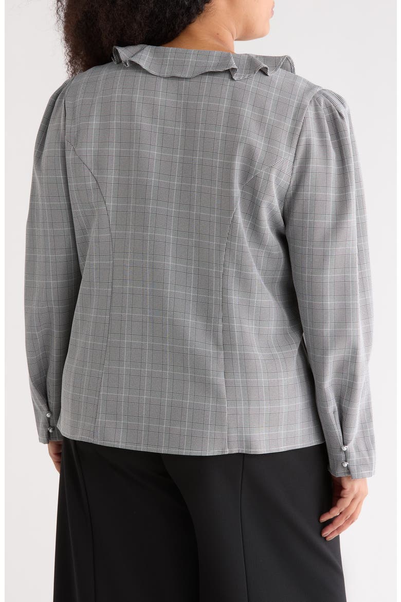 Iconic Plaid Ruffle Top, Alternate, color, MENSWEAR PLAID