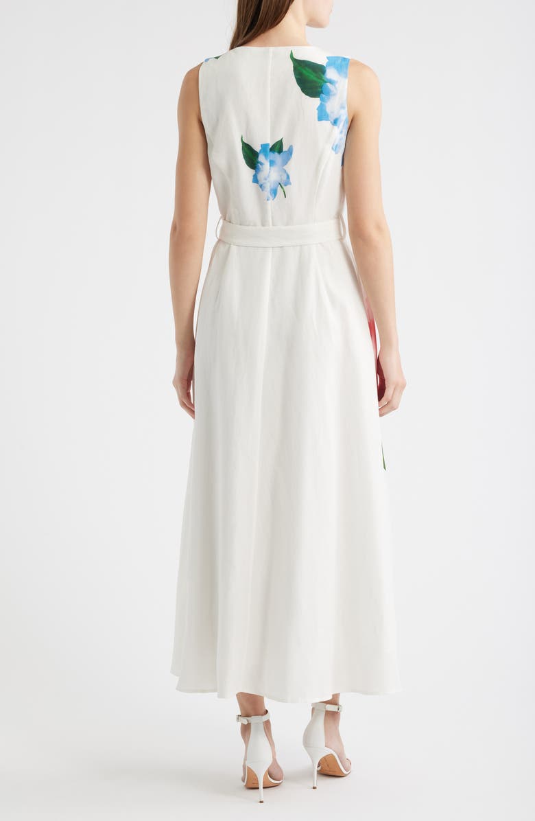 Elie Tahari The Luella Spring Memory Maxi Dress, Alternate, color, 