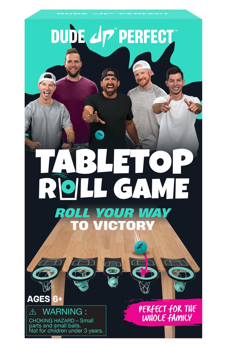 DUDE PERFECT Tabletop Roll Game, Alternate, color, 