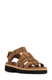 Donald Pliner Pryme Lug Sole Fisherman Sandal