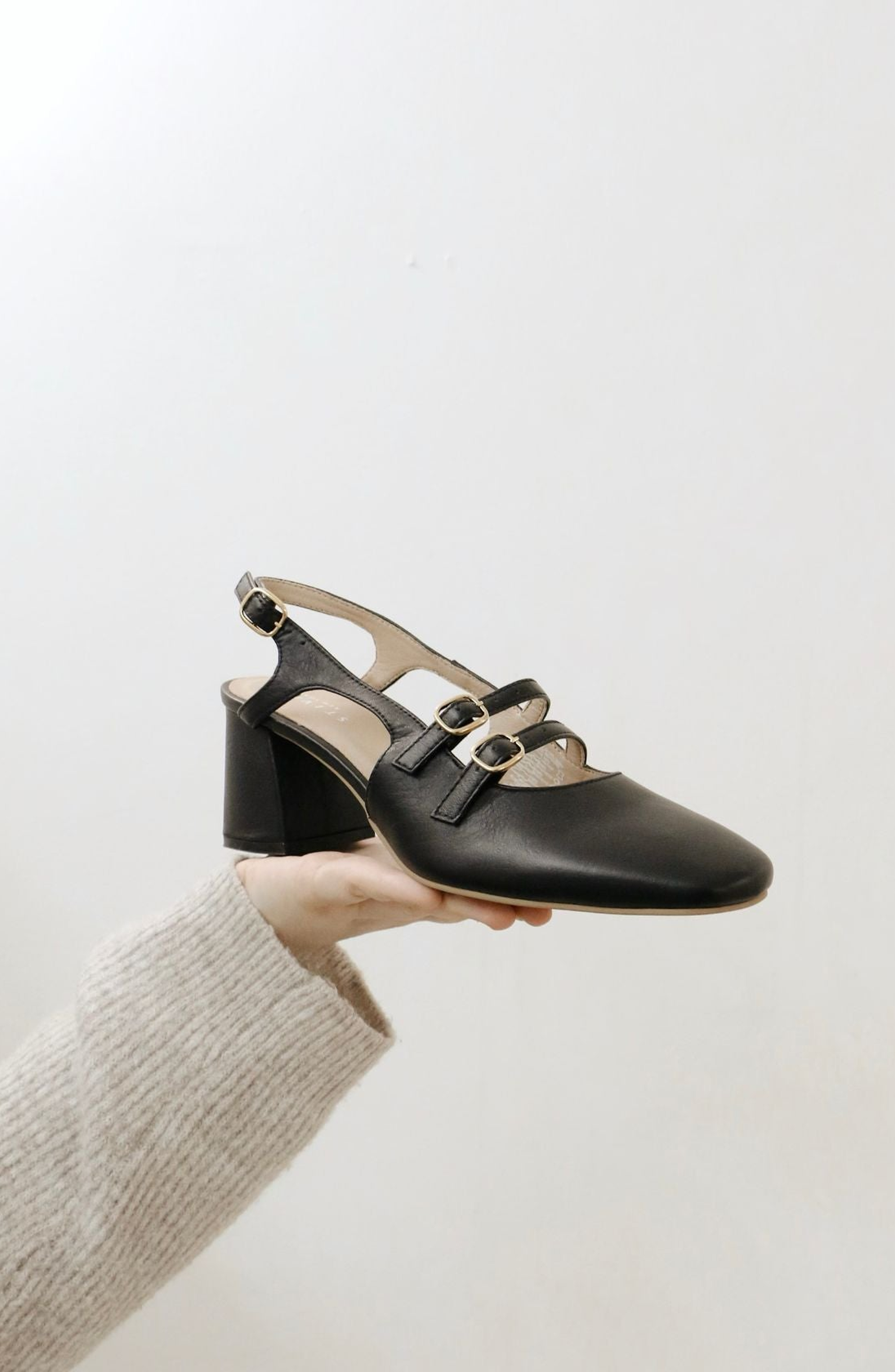 STIVALI NEW YORK Marie Mary Jane Shoes, Alternate, color, Black