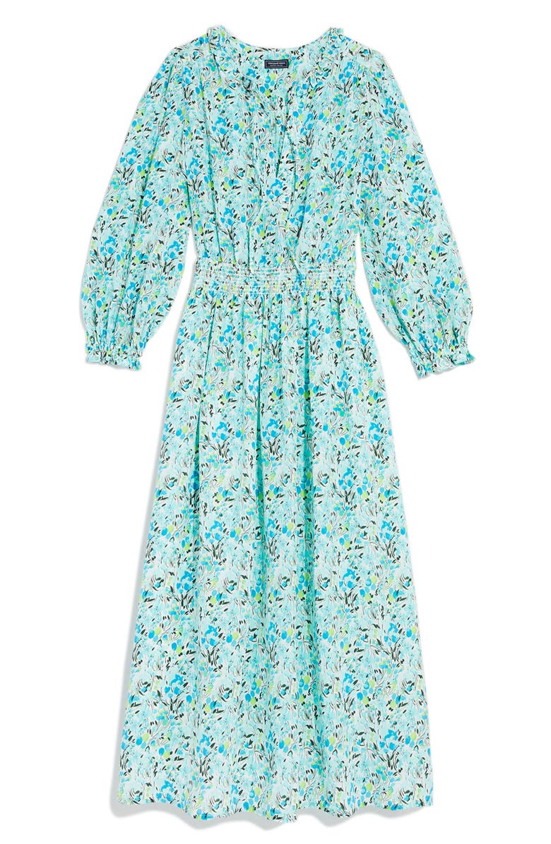 vineyard vines Long Sleeve Maxi Dress, Main, color, 