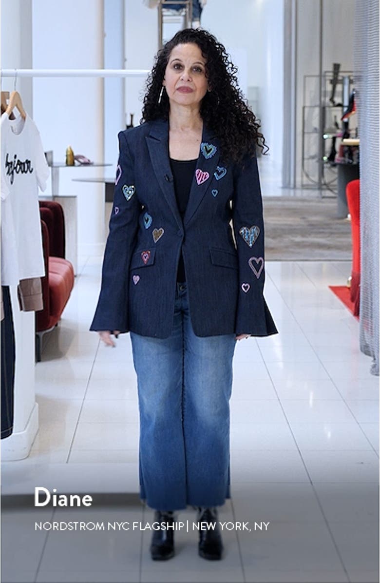 Cheyenne Denim Blazer, sales video thumbnail