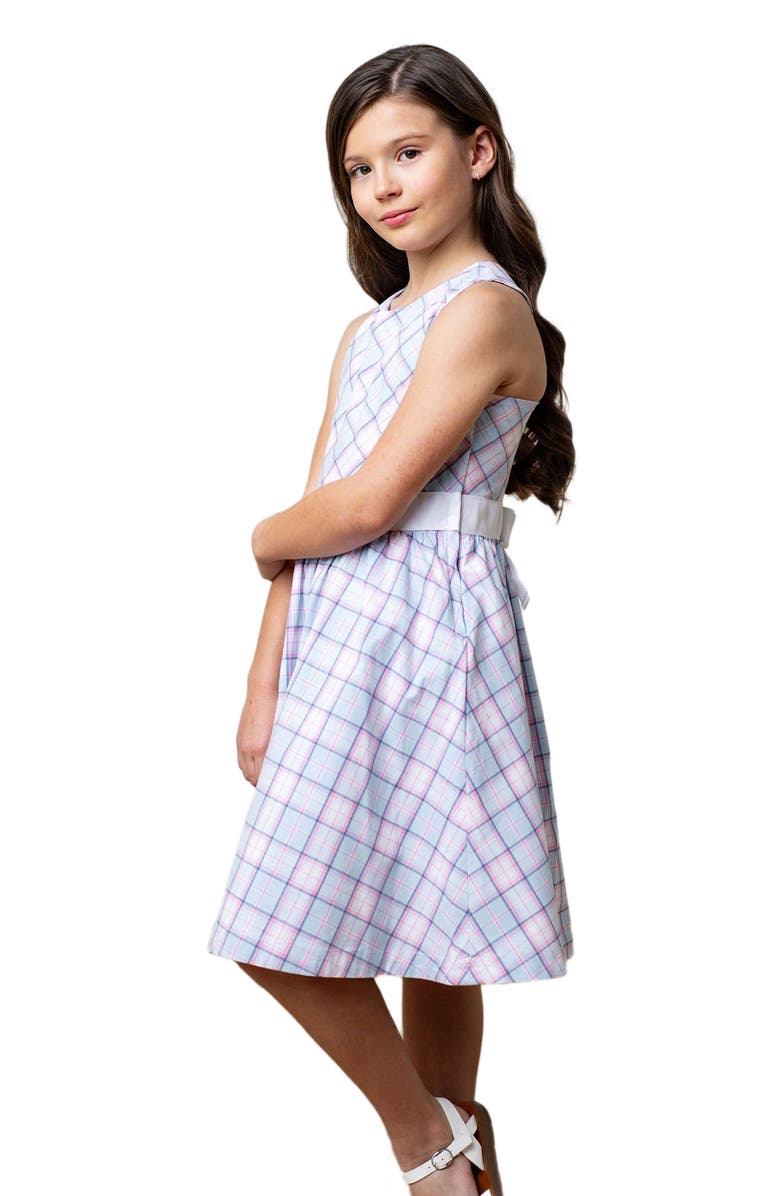 Hope & Henry Girls' Organic Cross Back Party Dress, Kids, Main, color, 