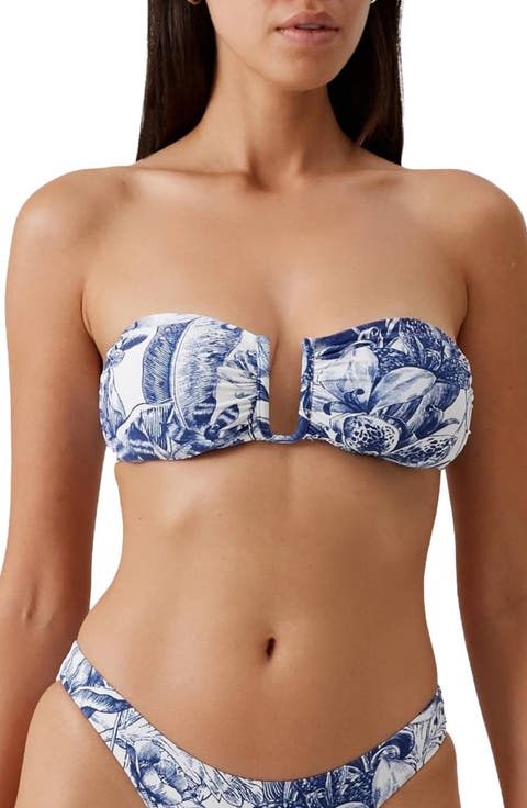 Prague Strapless Bikin Top