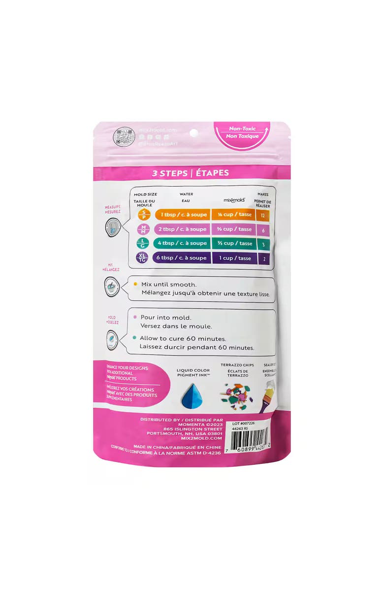 Brea Reese Mix2Mold Ceramic Resin Powder 1Lb, Kids
Adults, Alternate, color, Multicolored