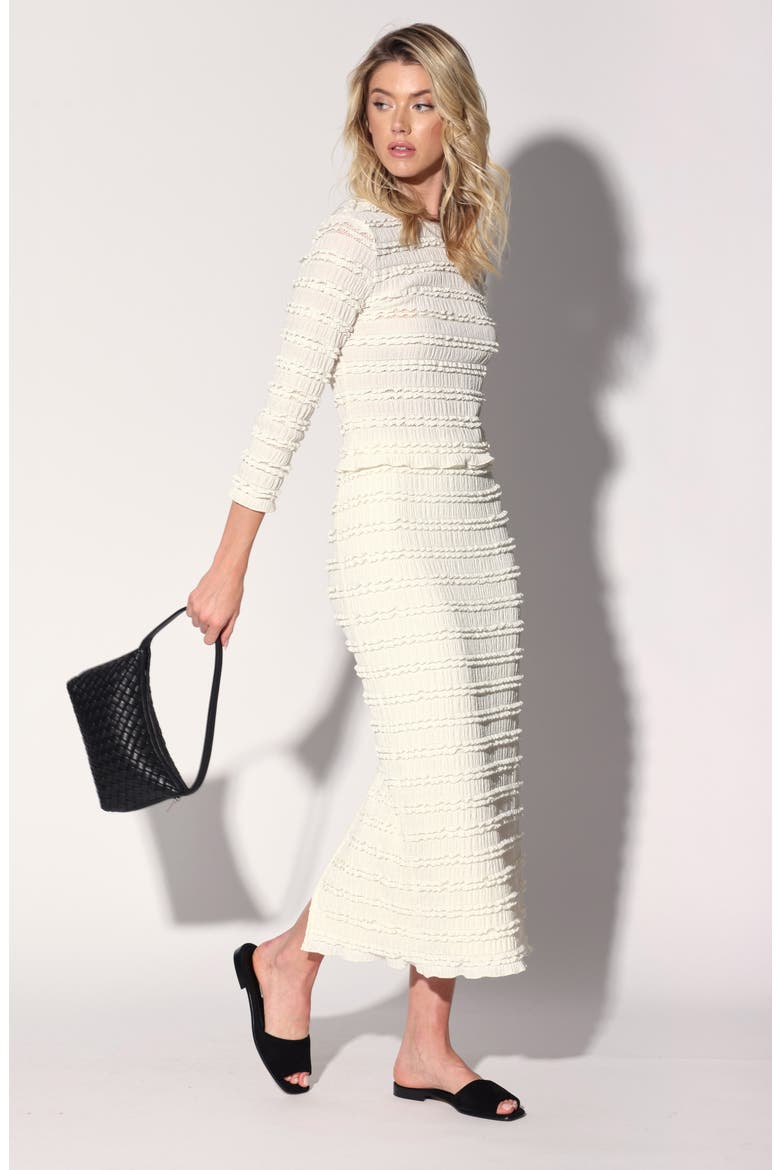 Lois Ruffle Top, Alternate, color, CREAM LACE