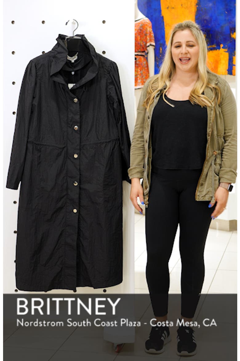 Ruffle Collar Raincoat video