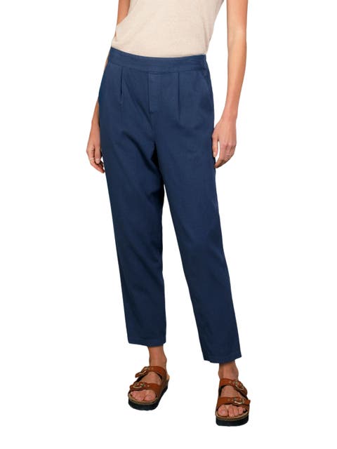 Twill Tapered Pull On Pants