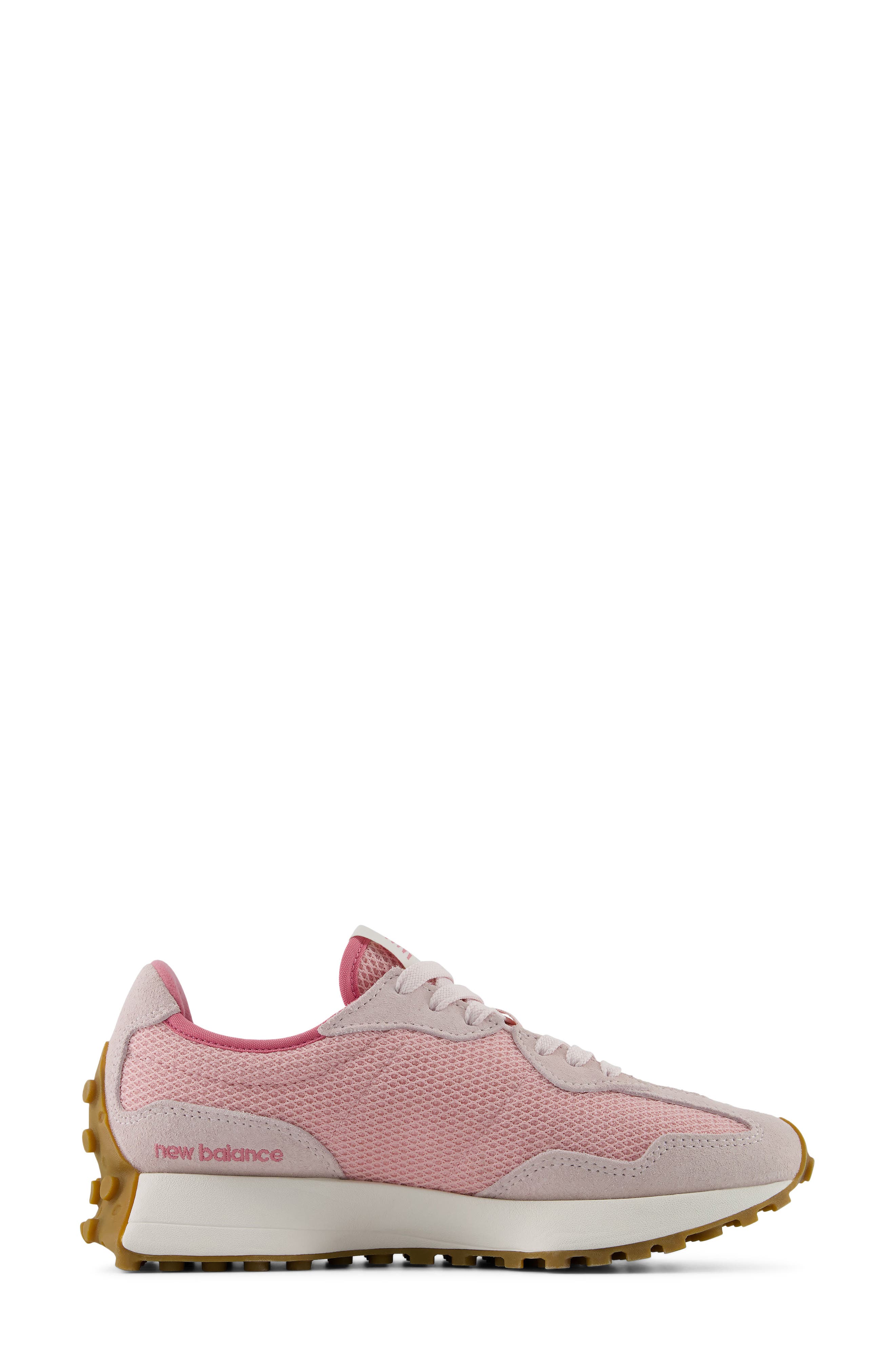 327 Sneaker, Alternate, color, PINK GRANITE/ PINK CHALK