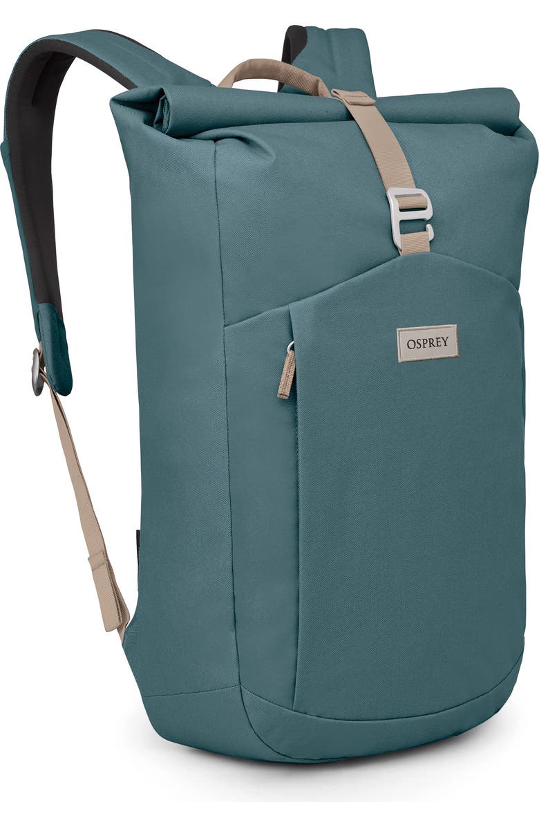 Osprey Arcane 24-Liter Roll Top Backpack, Alternate, color, Cascade Blue
