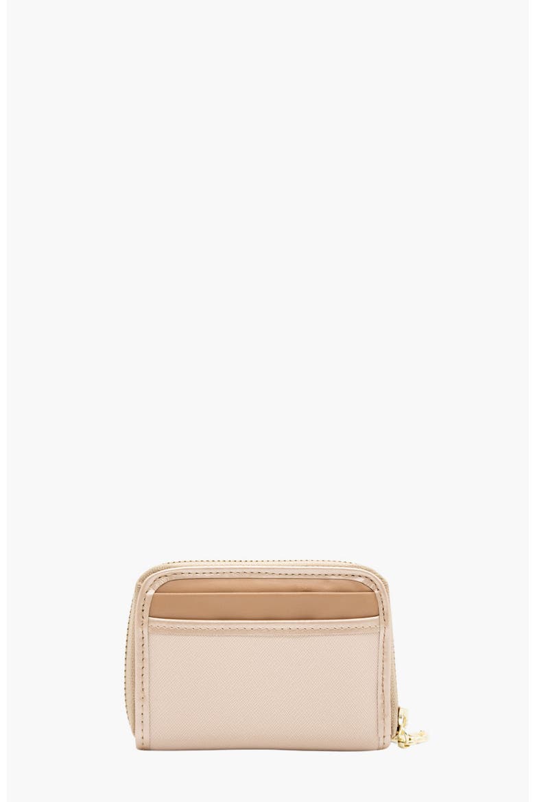 Mystic Card Holder 275, Alternate, color, Beige / White