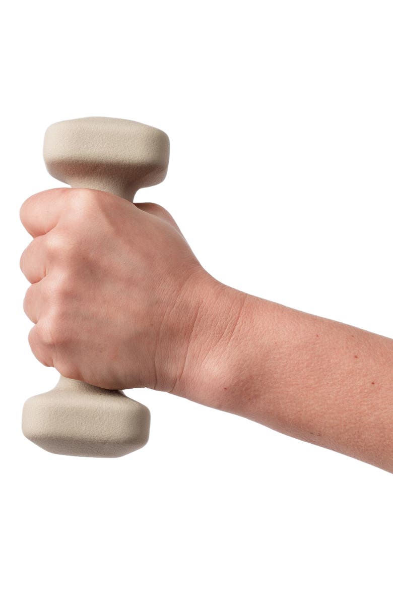 SafeGrip Dumbbells, Alternate, color, Sandstone