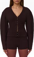 Naked Wardrobe V-Neck Cardigan