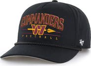 '47 Men's '47 Black Washington Commanders Roscoe Hitch Adjustable Hat