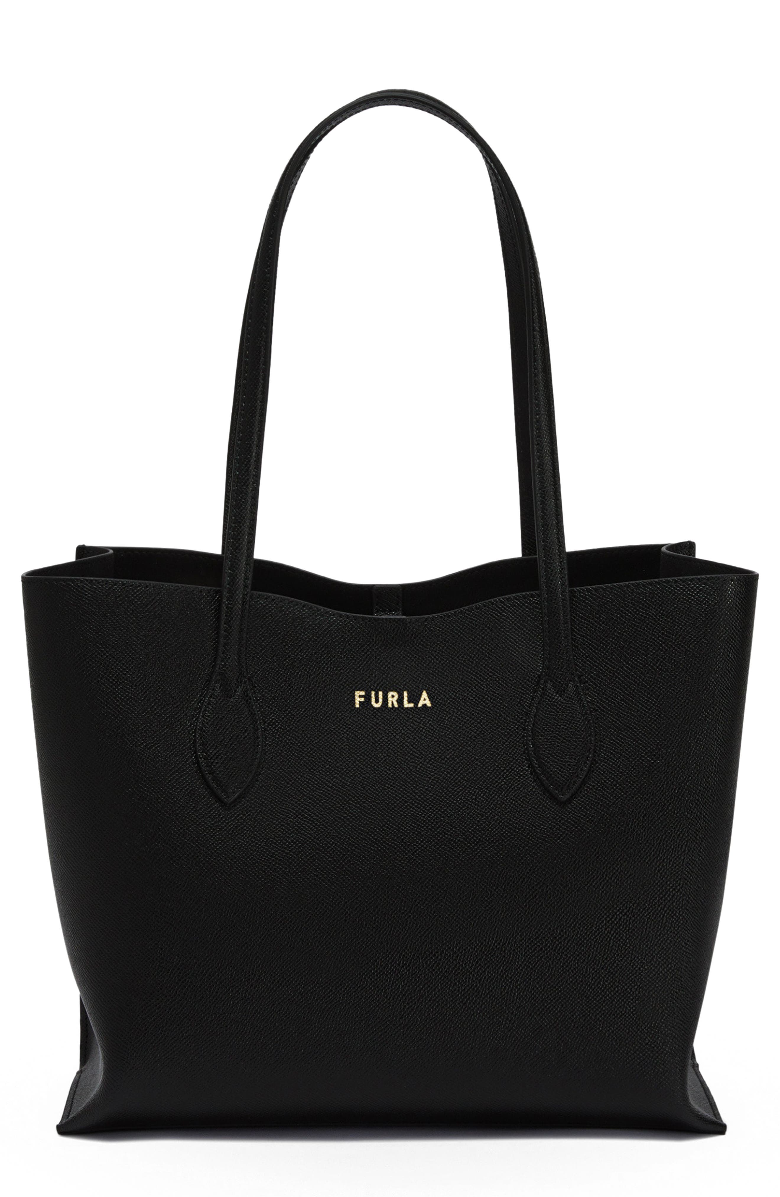 Furla Medium Era Leather Tote, Main, color, 