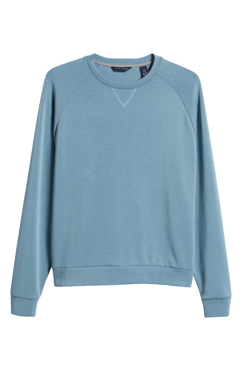 Scott Barber V-Stitch Performance Crewneck Sweatshirt, Alternate, color, 