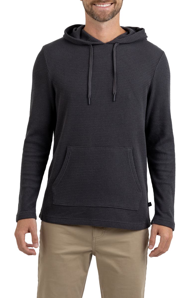 Rainforest Cabin Waffle Knit Hoodie, Main, color, 