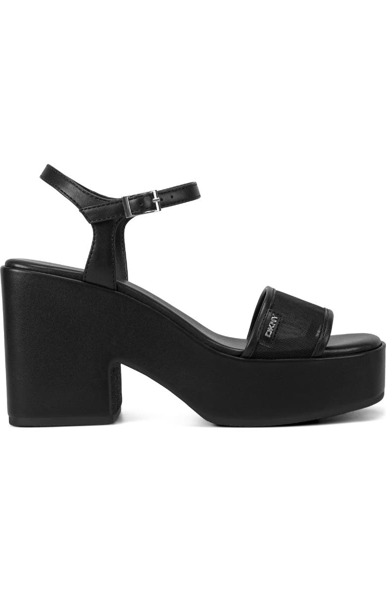 DKNY Mavelle Ankle Strap Platform Sandal, Alternate, color,