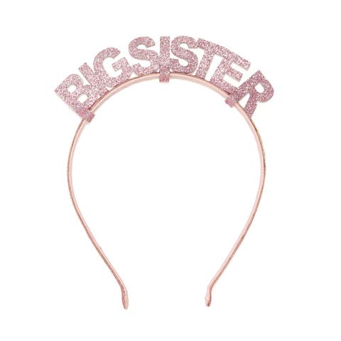 Pink Big Sister Headband (Toddler & Little Kid)